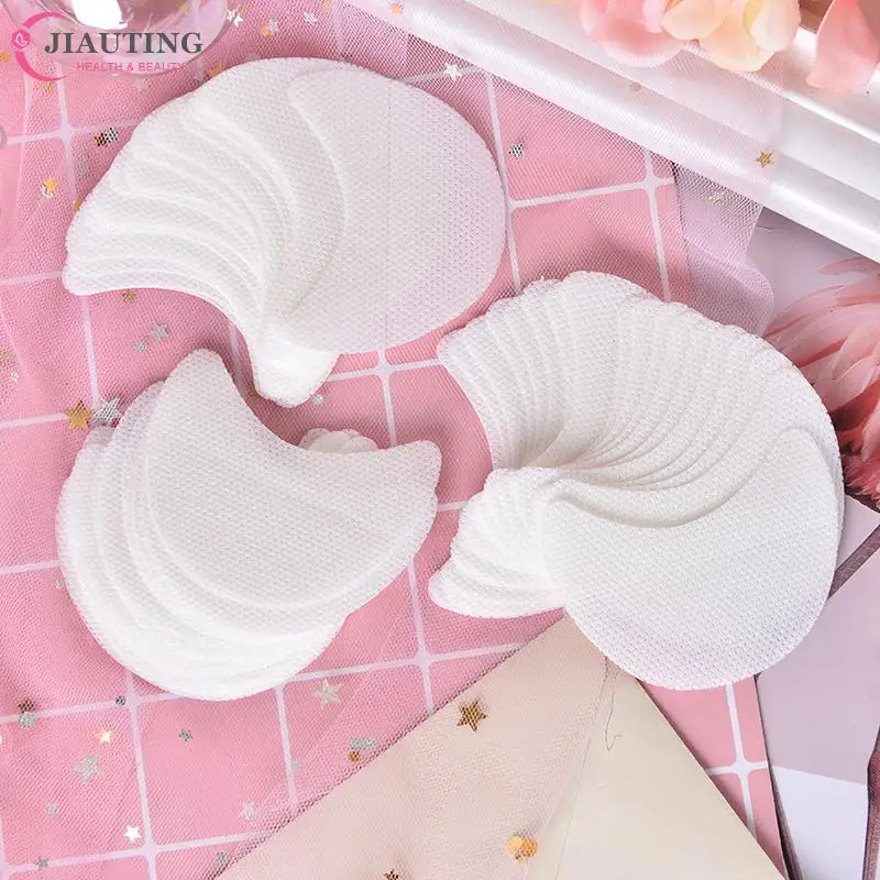 20pc Pro Cotton Eyeshadow Shield Under Eye Lint Free Patch monouso estensione ciglia finte Pad Protector Eye Lip Makeup Tool