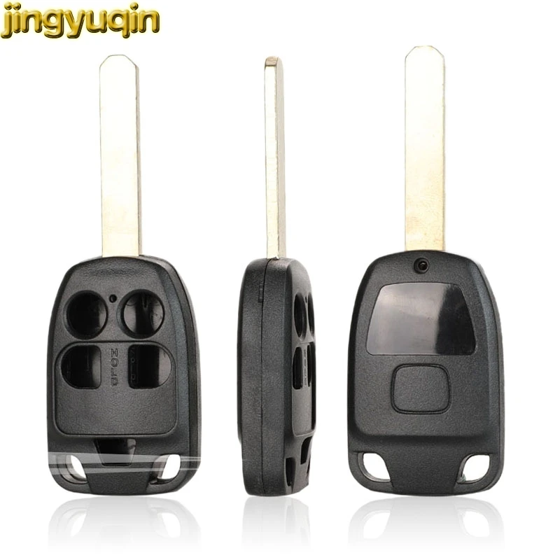 

Jingyuqin 10pcs Remote Car Key Shell fit For HONDA Odyssey Elysion Key Case Fob Replacement 5 Buttons