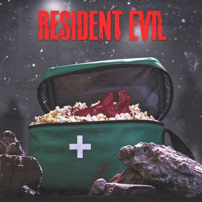 Resident Evil Bryan Cosplay Green Bag  Movie Role Play Lightfoot Medical Transport Halloween Unisex