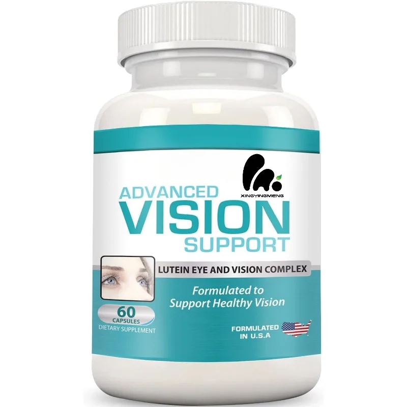 

Витаминная добавка для здоровья глаз в капсулах с содержанием лютеина, клюквы, цинка, виноградных семян и витаминами.