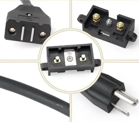 

Heat Resistant Magnetic Break Away Power Cord Compatible with For 8L 10L Electric Fryer MB20012420 and MB20010326