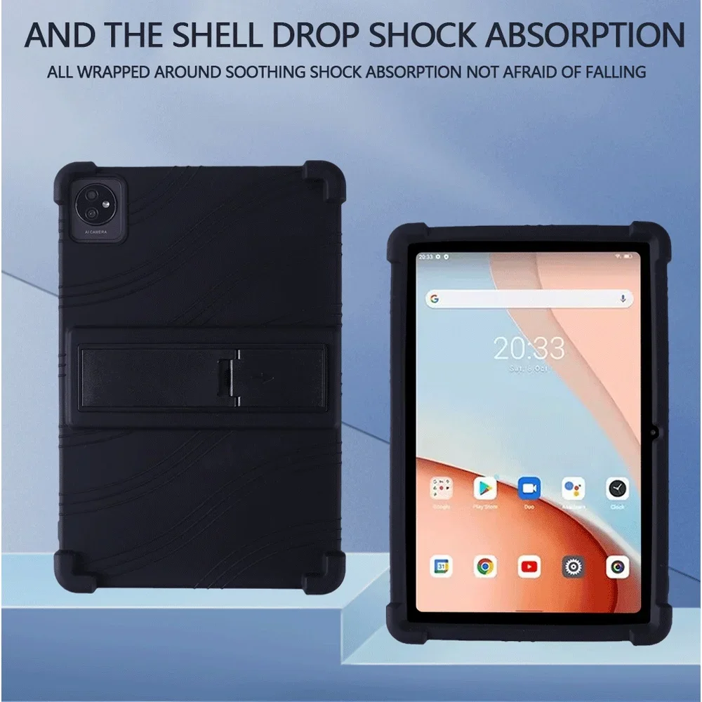 Silikon hülle mit Ständer für Black view Tab 8 Wifi Hülle 10.1 "Tablet PC Kinder Sicherheit stoß feste Funda