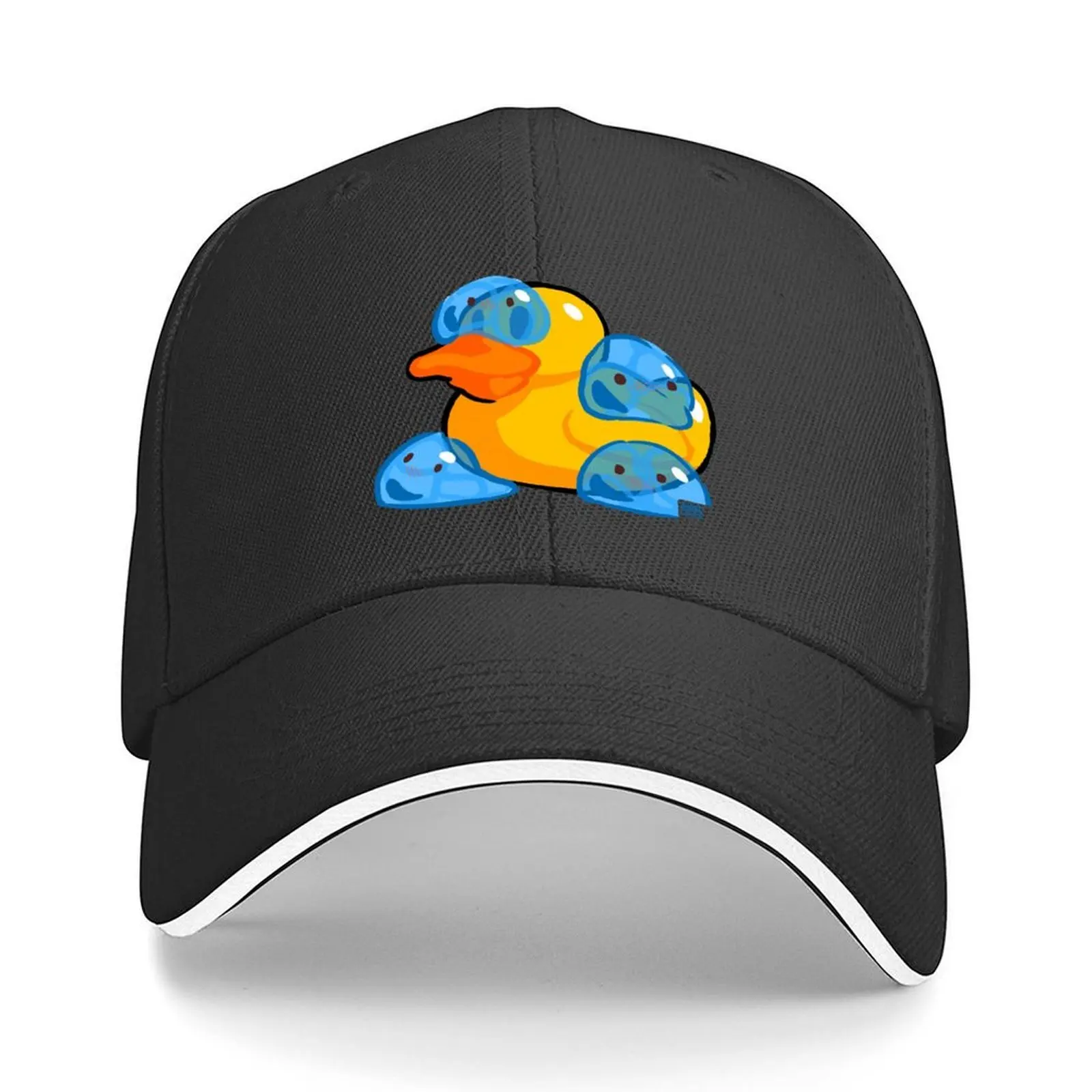 

Puddle Slime Rubber Duck Doodle Baseball Cap Streetwear Funny hats black beach hat Hats For Men Women's