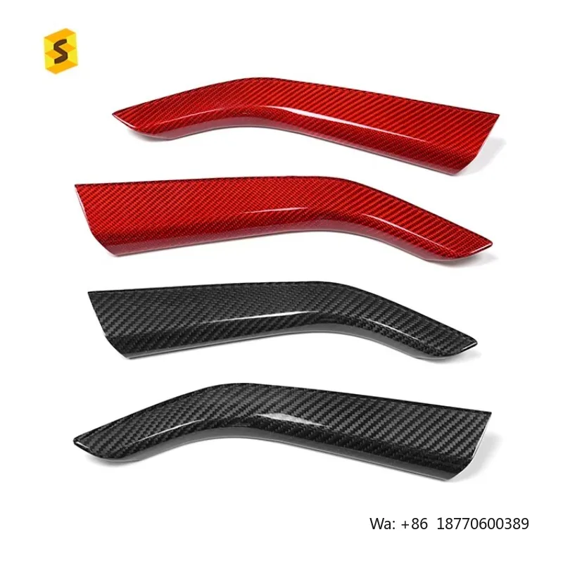 Shasha Carbon Fiber Accessories Trim on Both Sides of the Gears Car Interior Trim for Subaru WRX 2022-2023