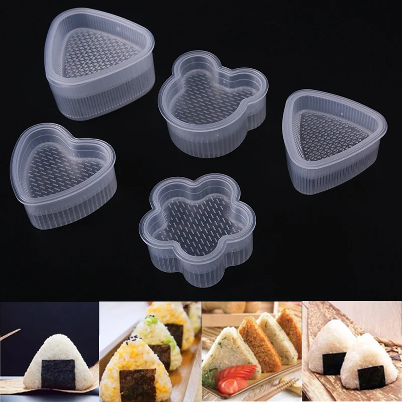 1Pc Practical And Trim Shape DIY Sushi Maker Tool Rice Mold Kitchen Japanese Cuisine Rice Ball