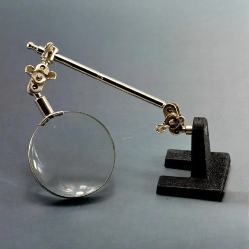 5x Professional Magnifying Glasses Adjustable to Any Angle Loupe Helping Hands Magnifier Glass