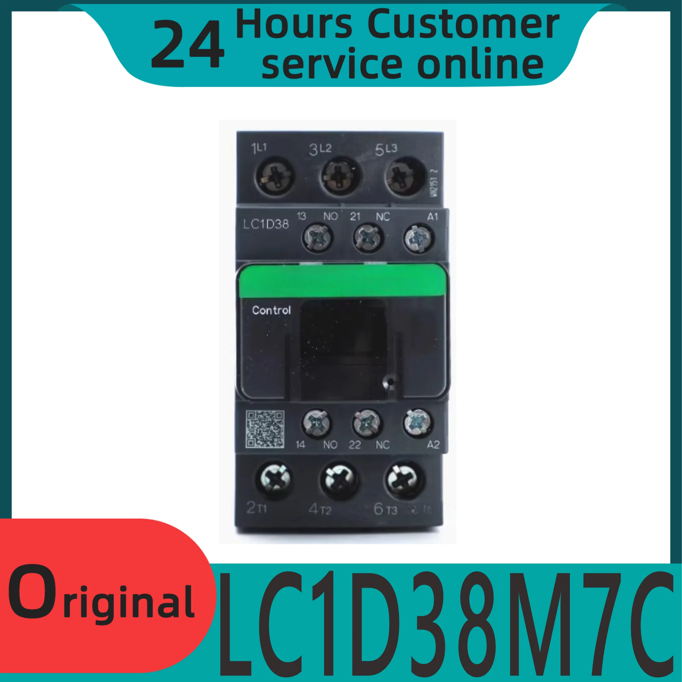 

Brand new original LC1D38M7C B7C CC7C E7C F7C Q7C P7C AC contactor brake elevator