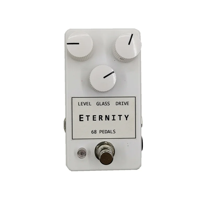 

68pedals Eternity Overload Single Block Effect Device Lovepedal Black Love Replica TS Style