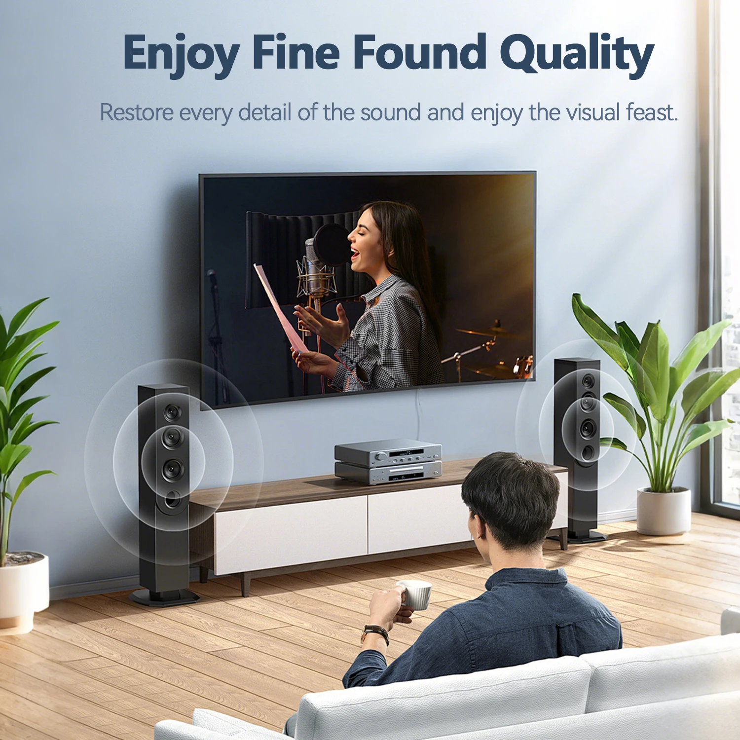 SUNKANDI RCA-zu-RCA-Audiokabel – Home Cinema Player Bewertung und Preis