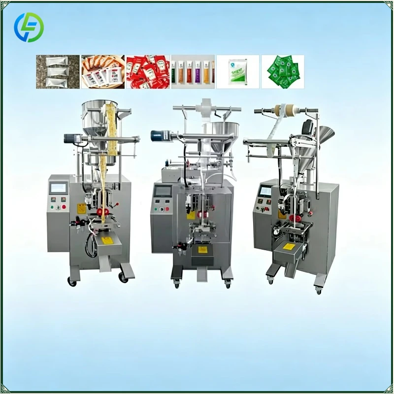 Automatic Bag Sachet Filling Machine Small Vertical Packaging Machine for Powder Coffee Granule Sugar Liquid Sauce FL Customized
