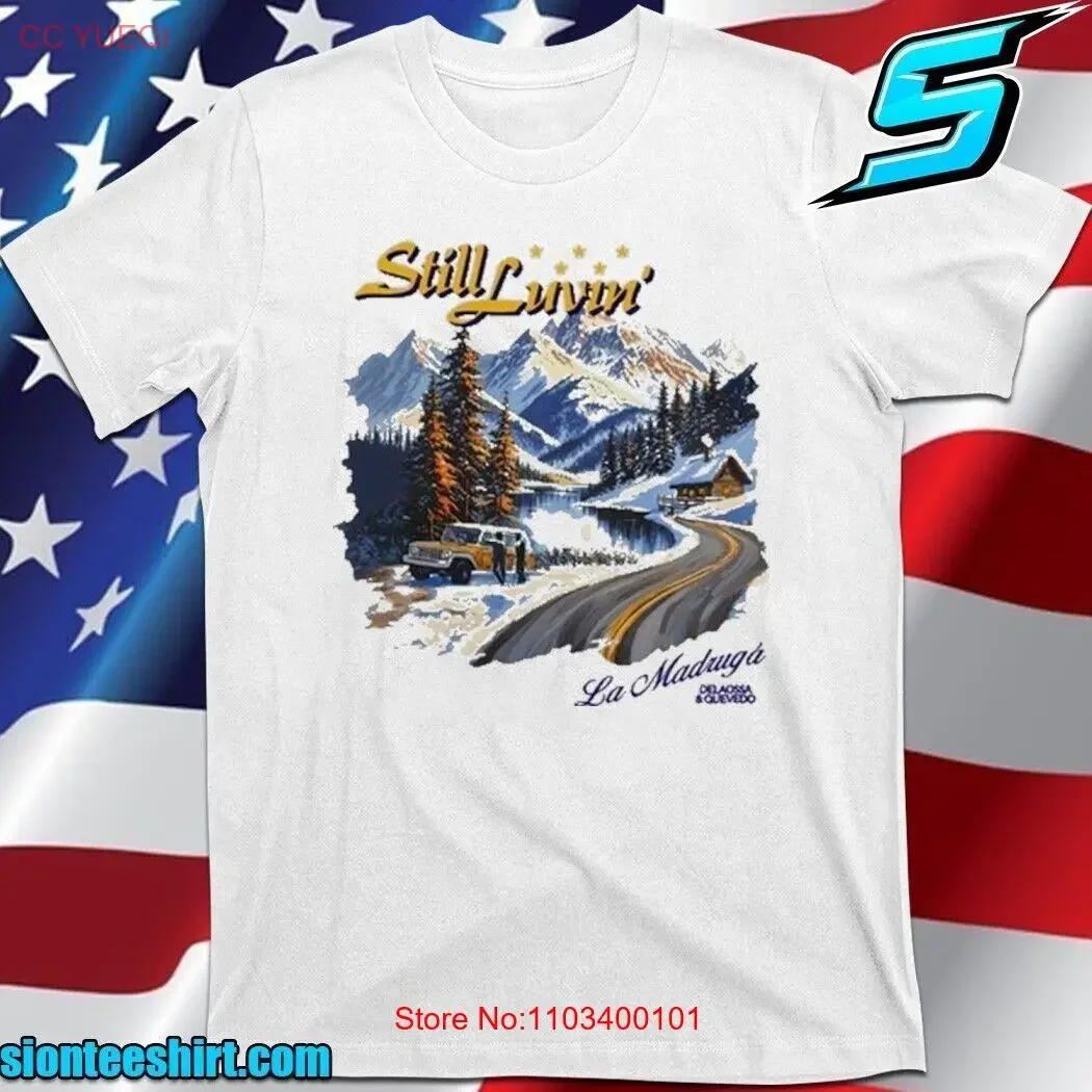 Футболка Delaossa Still Luvin, размеры S до 5XL, винтажная стираная футболка унисекс с рисунком, уличная дизайнерская одежда, мягкая стильная одежда