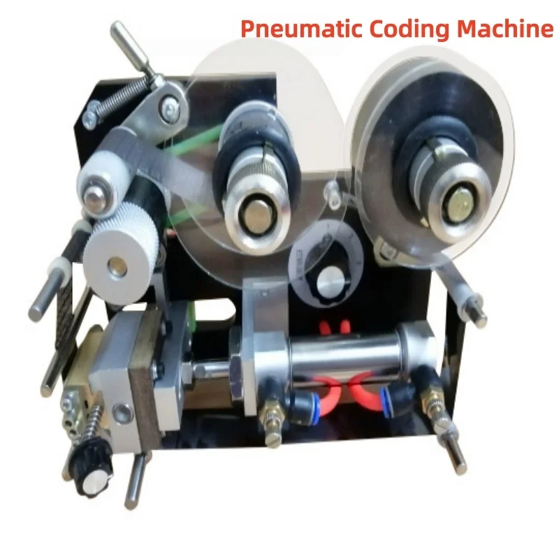 Pneumatic Ribbon Hot Coding Machine Head Automatic Date Printing Heat Ribbon Coder for Packaging Production Line