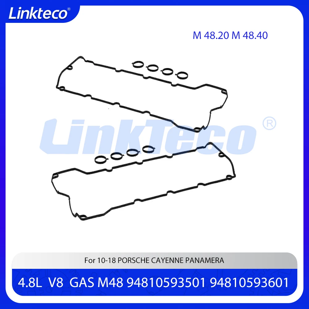 

Комплект прокладок крышки клапана детали двигателя подходит для 4,8 л V8 GAS M48 MCX для Porsche Cayenne Panamera 4,8 л M 48,20 M 48,40 94810593501