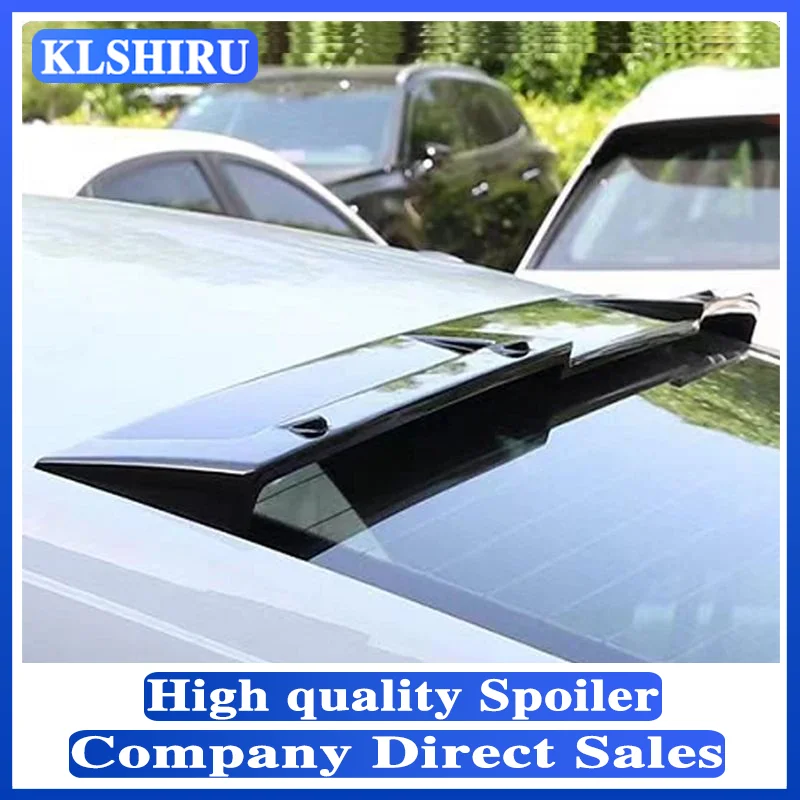 High Quality ABS Gloss Black/Carbon Look Rear Window Roof Spoiler for VW Volkswagen Jetta MK7 2019 2020 2021 2022 