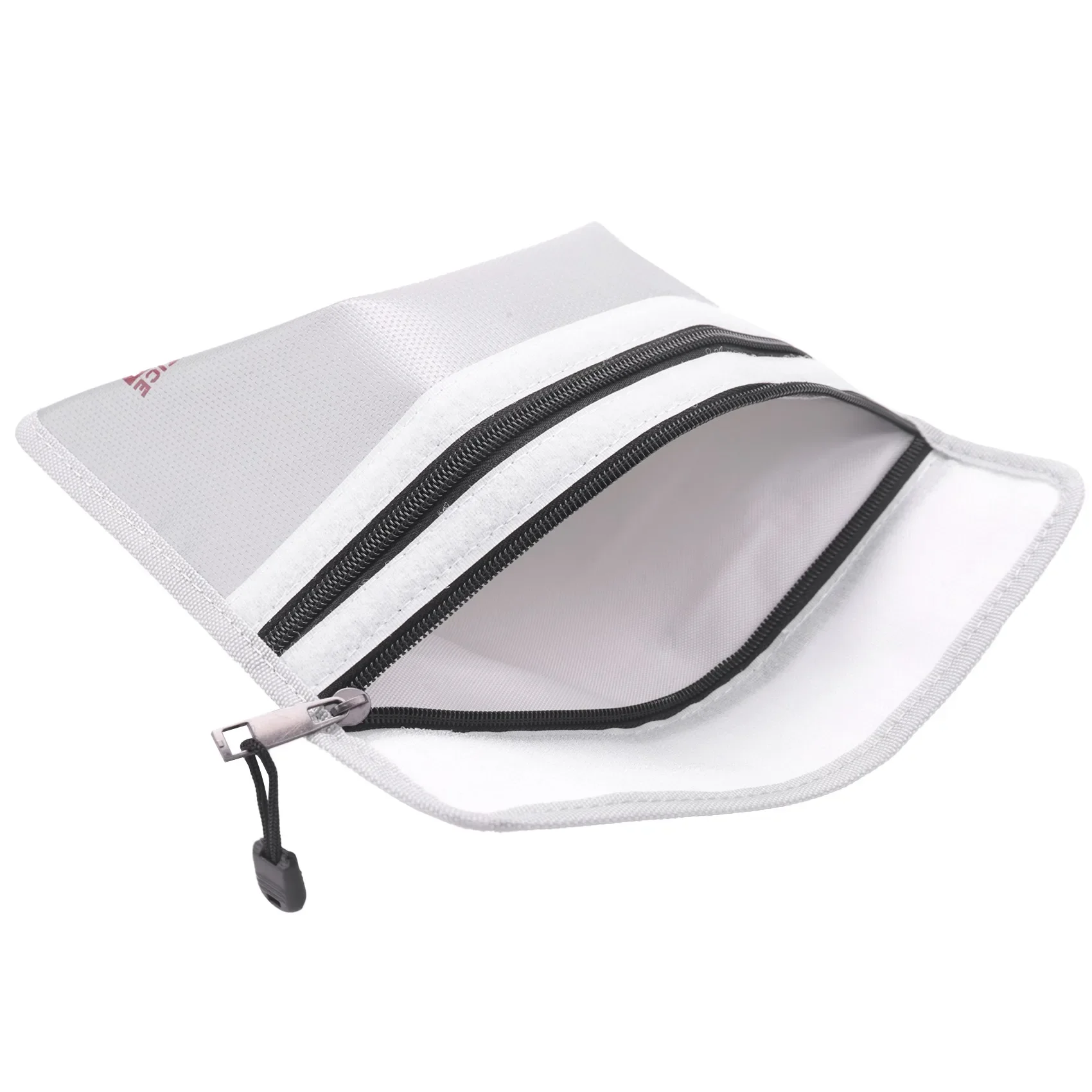 Fireproof Document Bag, Waterproof and Fireproof Money Bag Zipper, Fireproof Storage Safe Pouch for Passport Ect