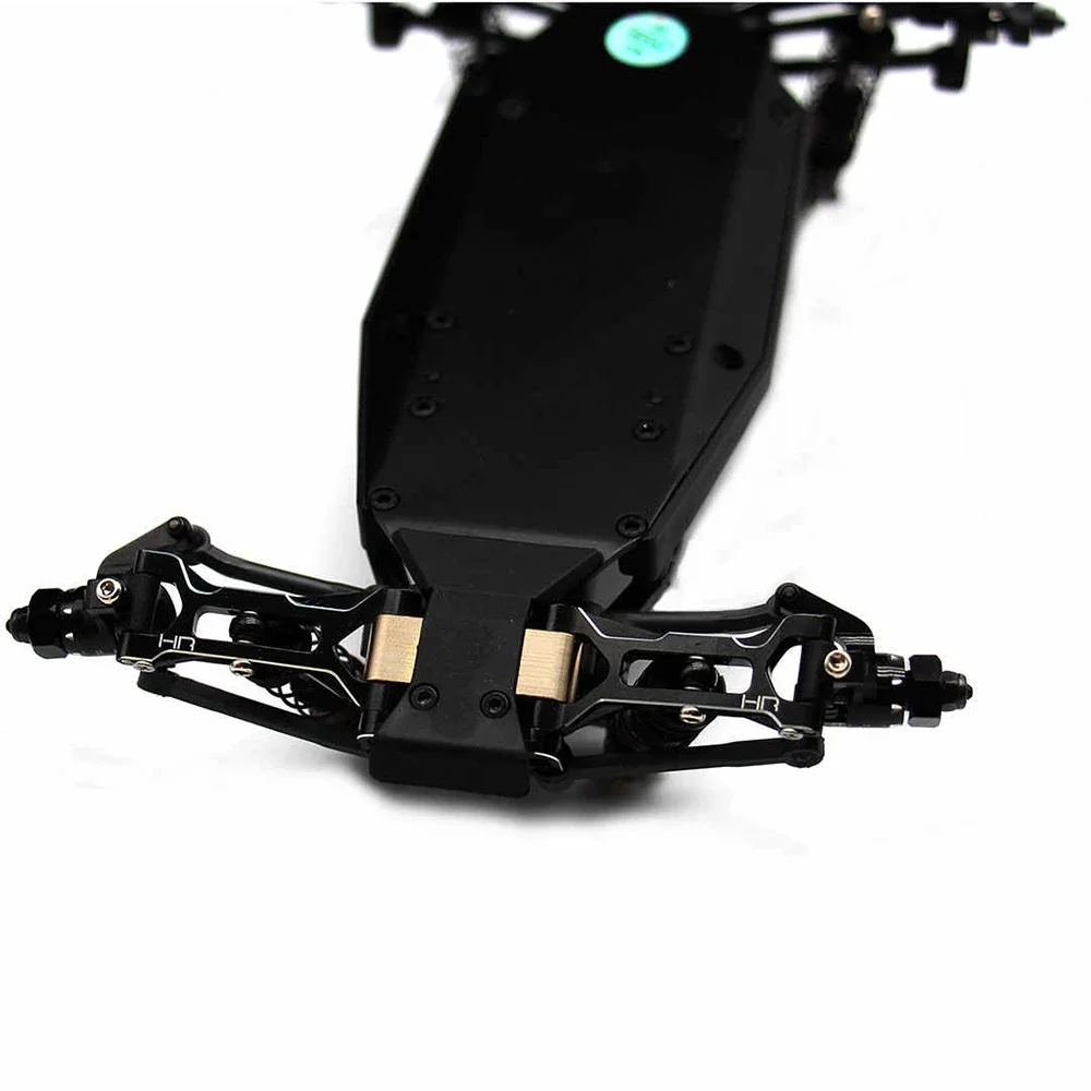 Piezas HR de aleación de aluminio, brazos inferiores delanteros y traseros para LOSI 1/24 Micro-B LOS00007 2WD RC, modelo de coche, accesorios para Buggy