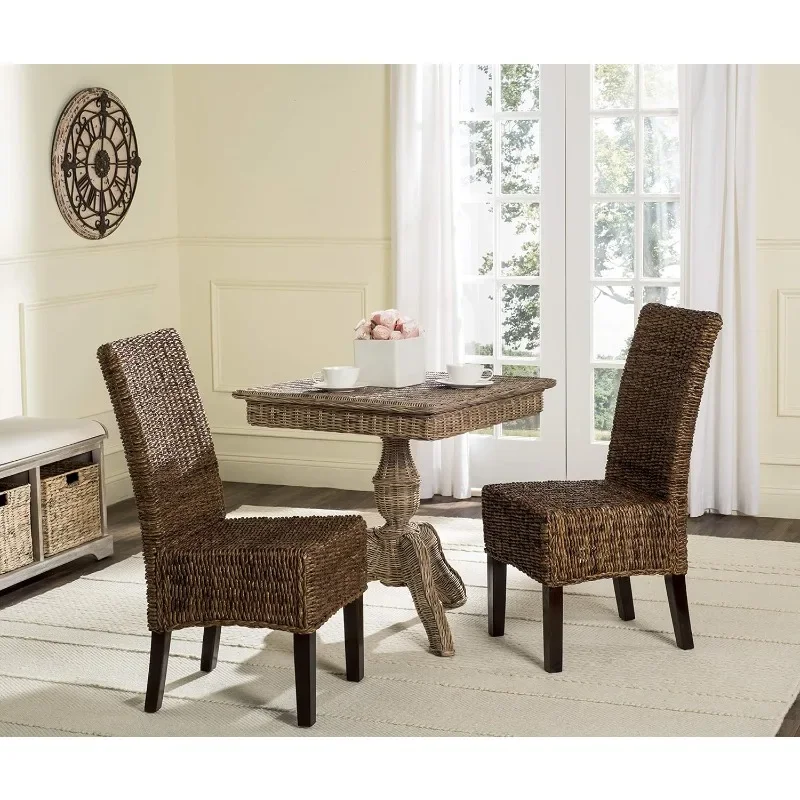 Home Collection Avita Natural Wicker 18-inch Dining Chair