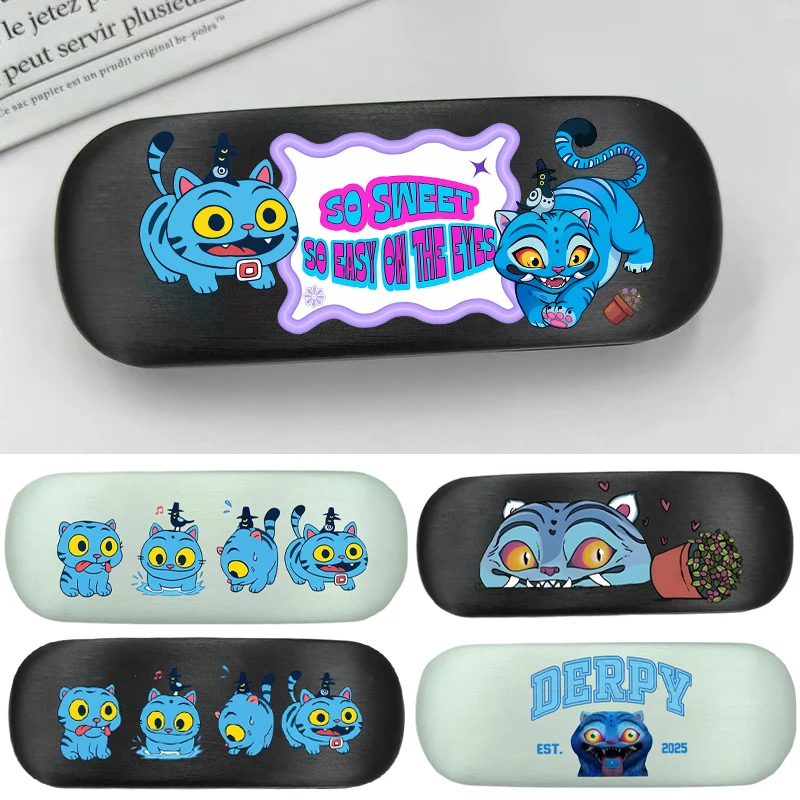 

Kpop Spectacle Case Hard Shell Anti-extrusion Sunglasses Storage Box Women Glasses Case Travel Portable Reading Eyeglass Box