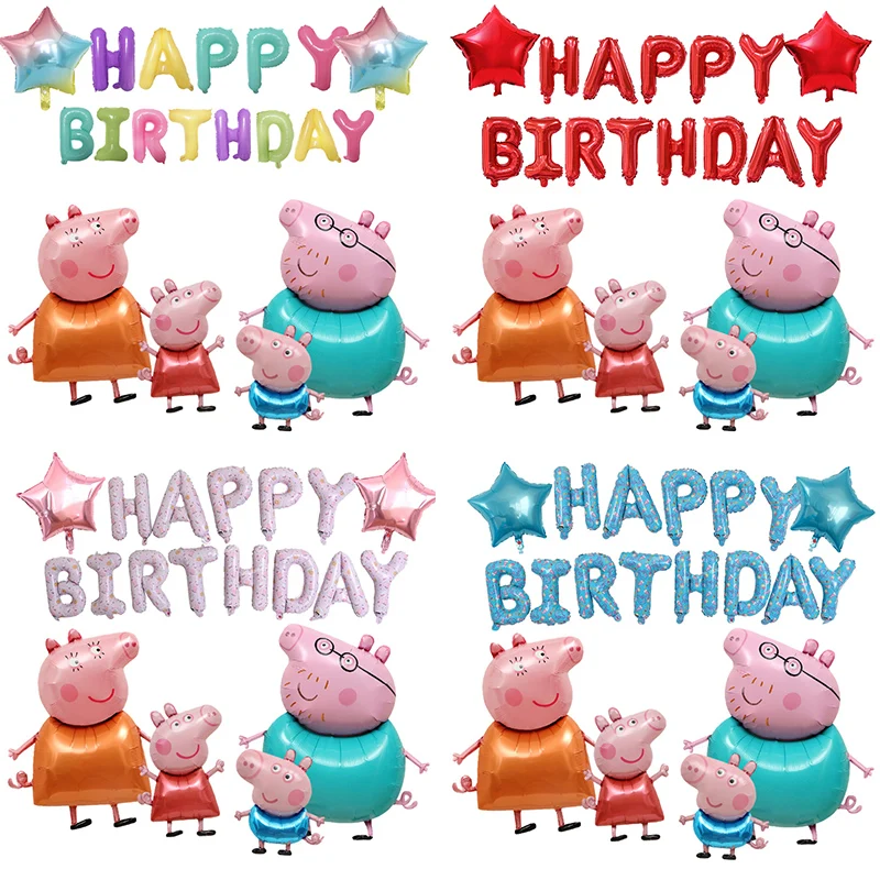 Набор-декоративных-воздушных-шаров-на-день-рождения-с-изображением-Свинки-Пеппы-набор-фольгированных-шаров-с-цифрами-украшение-для-вечеринки-реквизит-для-фотосессии-подарок