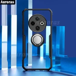Tecno Spark 30C 30 Case Clear Acrylic Back Cover For Tecno Spark 30 Pro 30c pro30 Magnet Holder Ring Protect Coque Poko Little