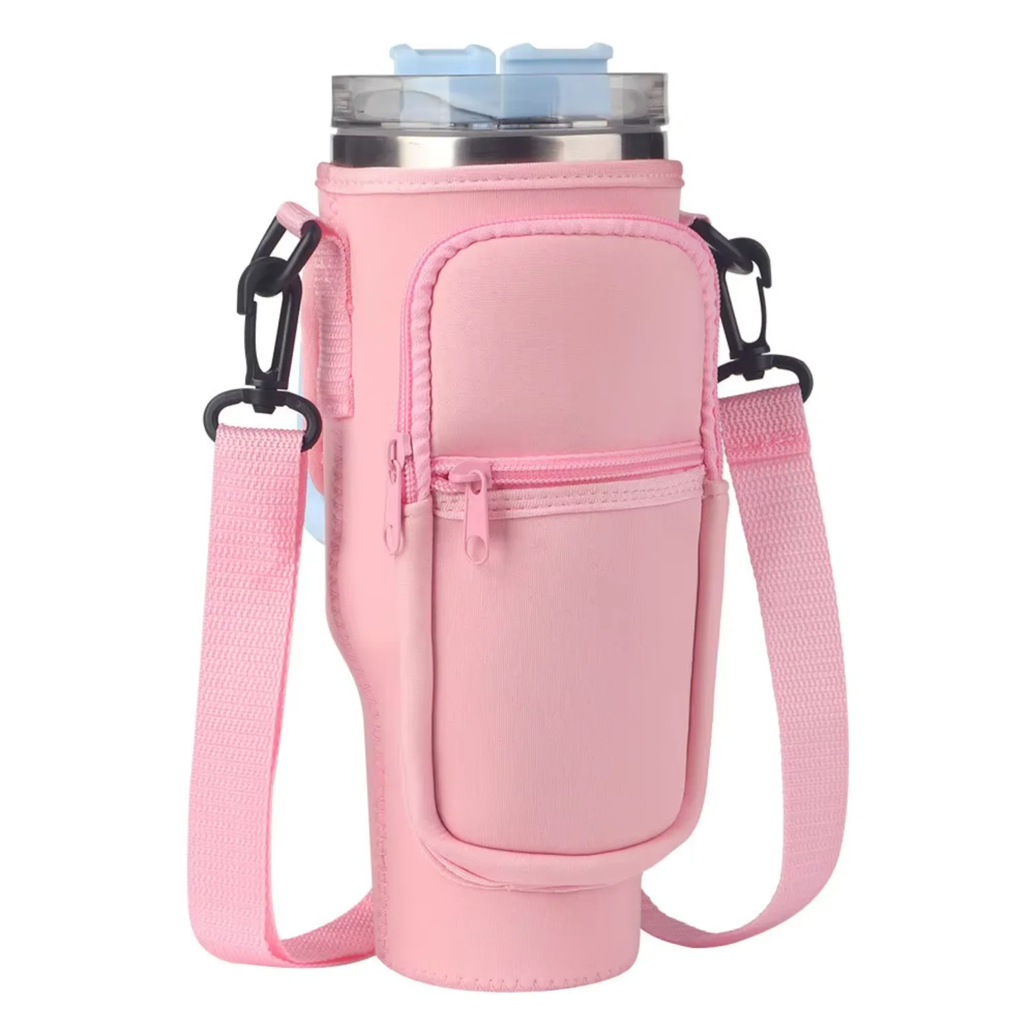 

Insulated Neoprene Tumbler Holders Sleeves Iced Coffee Insulator Sleeve with Handle Cooler Bags