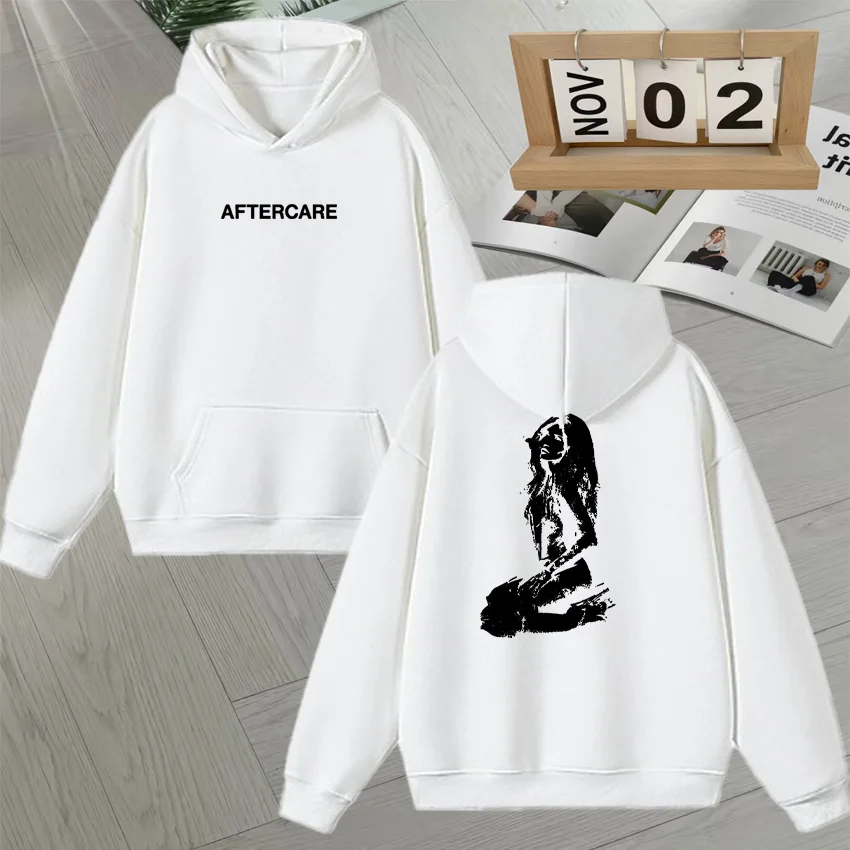 Hot sale Tate McRae Aesthetic Graphic Streetwear Sweatshirt Long sleeve Men Women Fleece Loose Pullover Unisex vintage Pullover