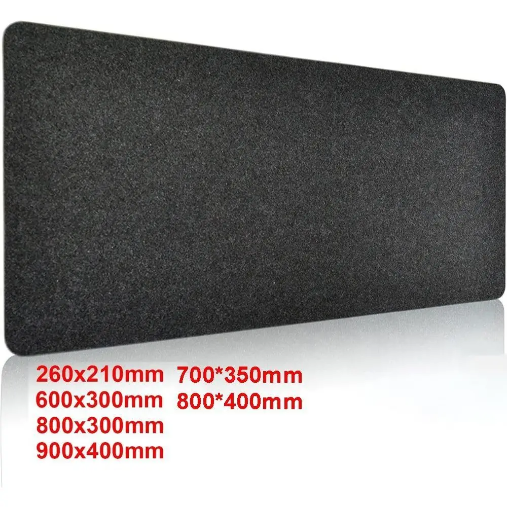 

Gaming Accessories Wool Felt Mouse Pad Large Size Writing Mat Laptop Table Mat Stain Resistant Soft Computer Desk Protector