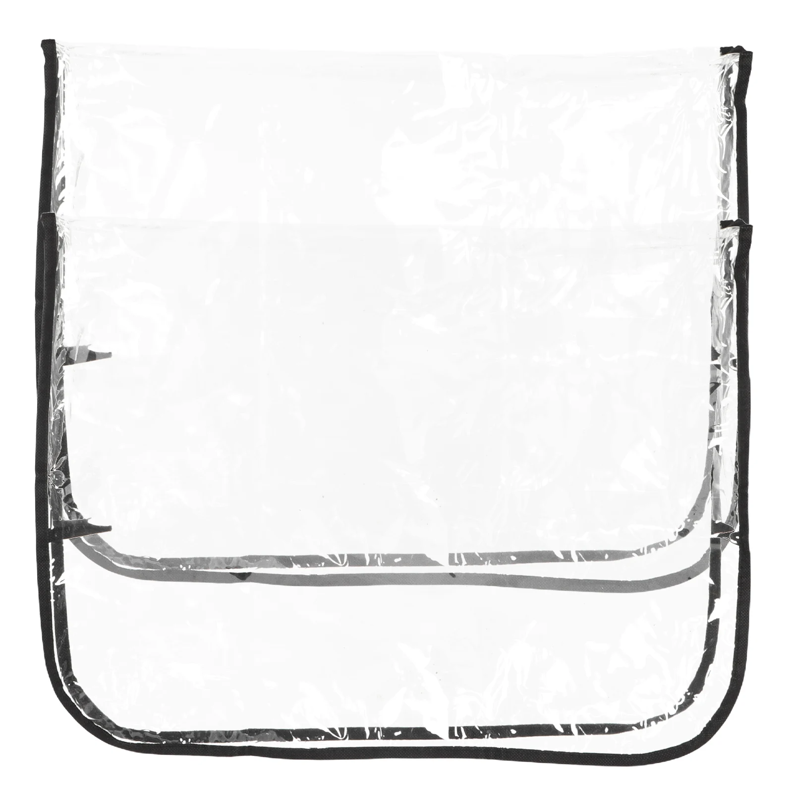 

2pcs Salon Chair Cover Transparent Waterproof Protector for Beauty Chairs Backrest Universal Fit Office Home Use Reinforced