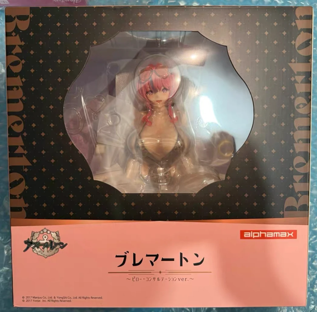Official Genuine In Stock Alphamax Bremerton Special Healing Time Figure Anime Azur Lane Model Boxed Toy