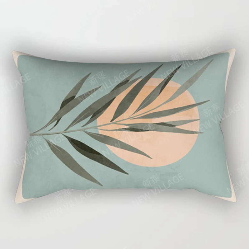 Nordic fall home decor 30*50cm throw pillow case sofa modern boho living room Cushion cover 30x50cm 40x60cm plant pillowcase