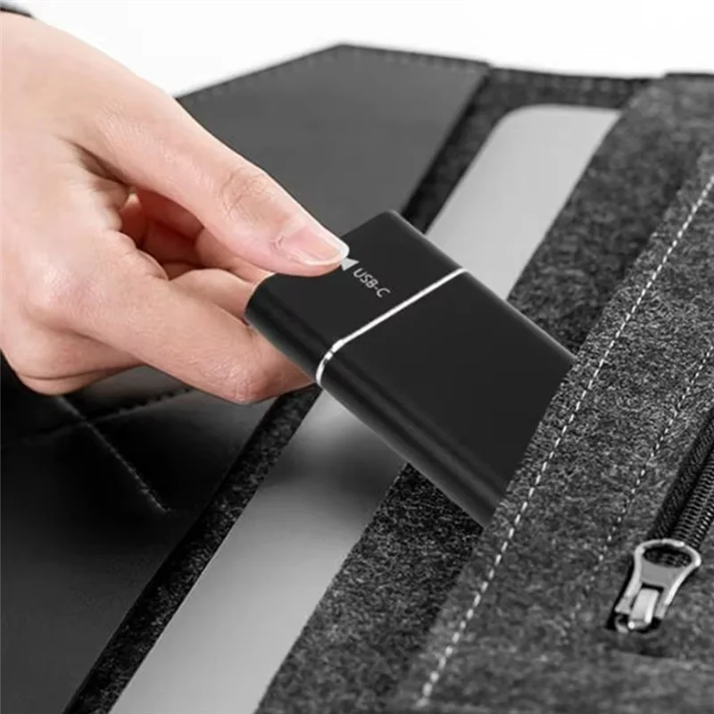 Gabinete SSD AM-M.2 Dual 10Gbps USB 3.1 suporta teclas Ethernet gráficos para laptop preto