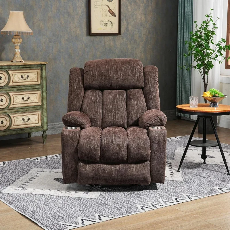 2024 Power Lift Recliner Chair with Full-Massage and Heat for Elderly, Hand Remote Control, Upgraded OKIN Motor, Extended F