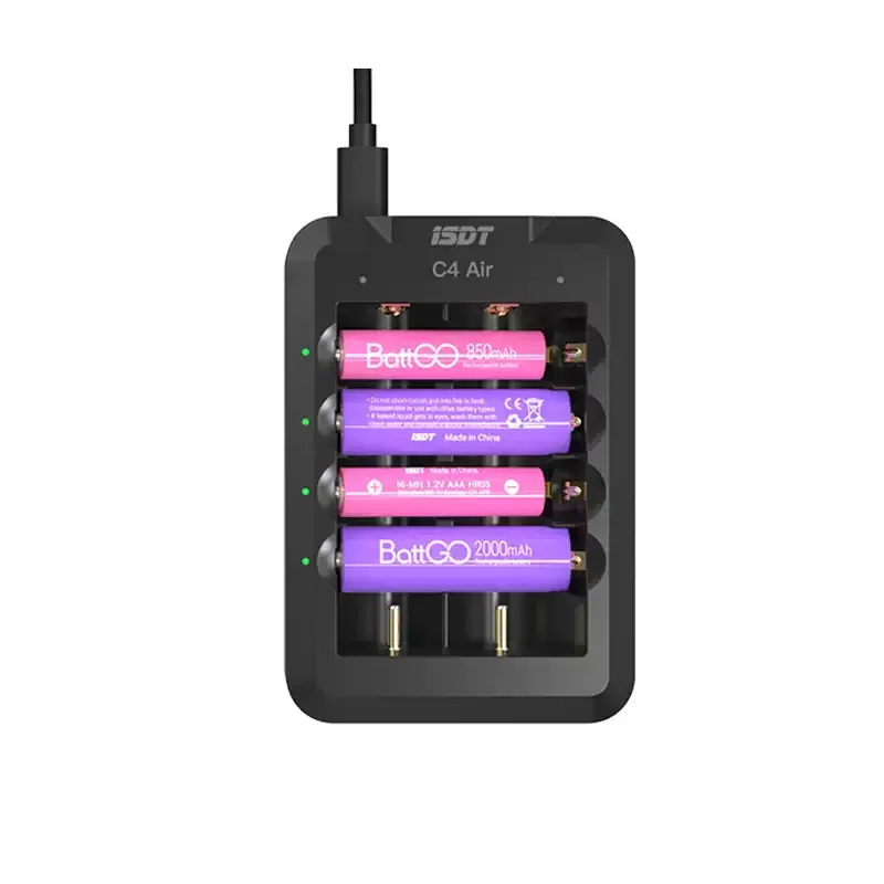 cargador-inteligente-universal-isdt-c4-air-usb-tipo-c-de-6-bahias-y-4a-con-conexion-a-aplicacion-para-baterias-recargables-aa-aaa-de-iones-de-litio