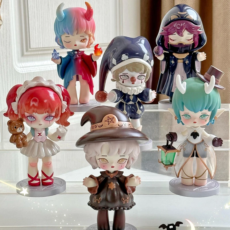 MISYA Incredible Magic Academy Blind Box Toys PVC Model Statue Action Figure Anime Doll Desktop Decor Ornament Surprise Gifts