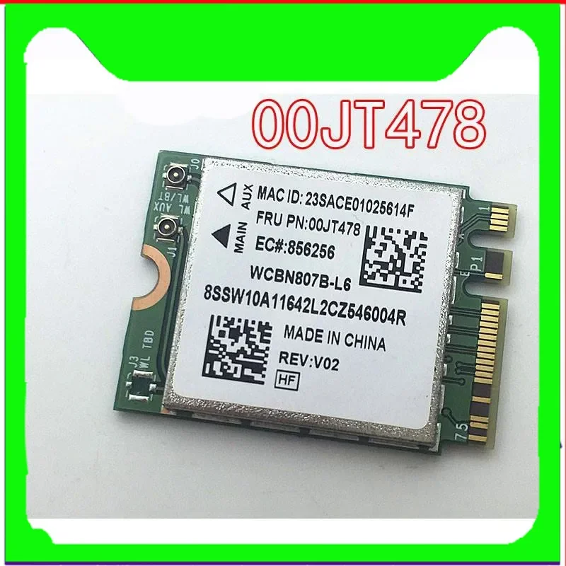 Fru BSCI 94z 00jt478 30000 867 Mbps bluetooth4.1 M.2 M2 WCDMA WiFi network card for Lenovo ThinkPad laptop