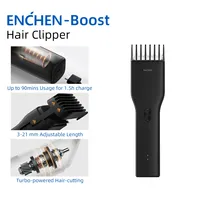 ENCHEN Hair Clipper Professional Hair Trimmer Adjustable Hair Cutting Machine Electric Shaver Cordless Trimmer for Men Boost