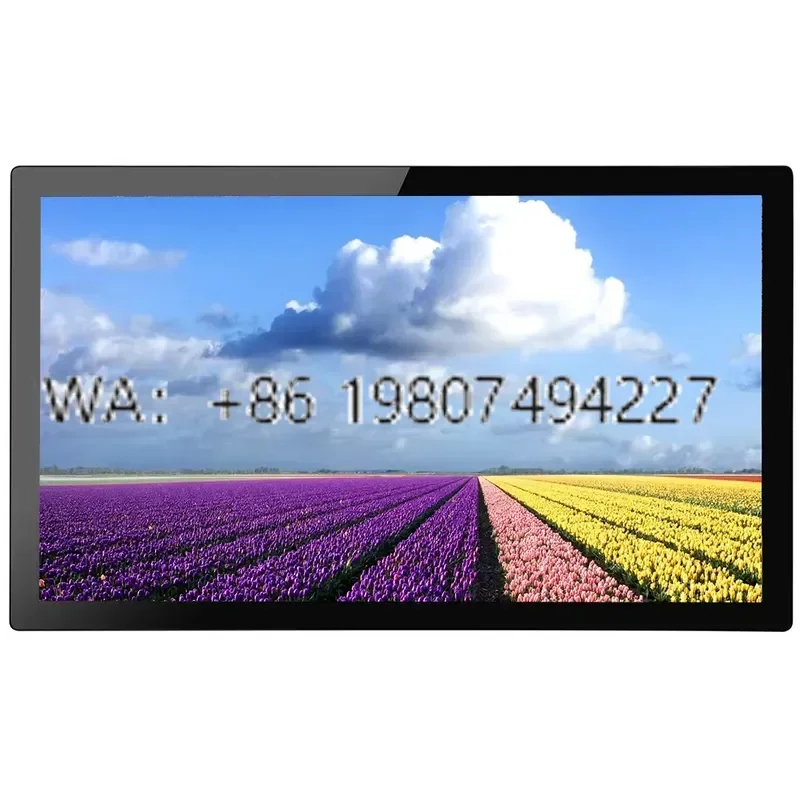 for 15.6 23.8 27 32 Inch Wall Mount Touch Screen 1080P HD IP65 Waterproof 10 Point Capacitive Touch Display