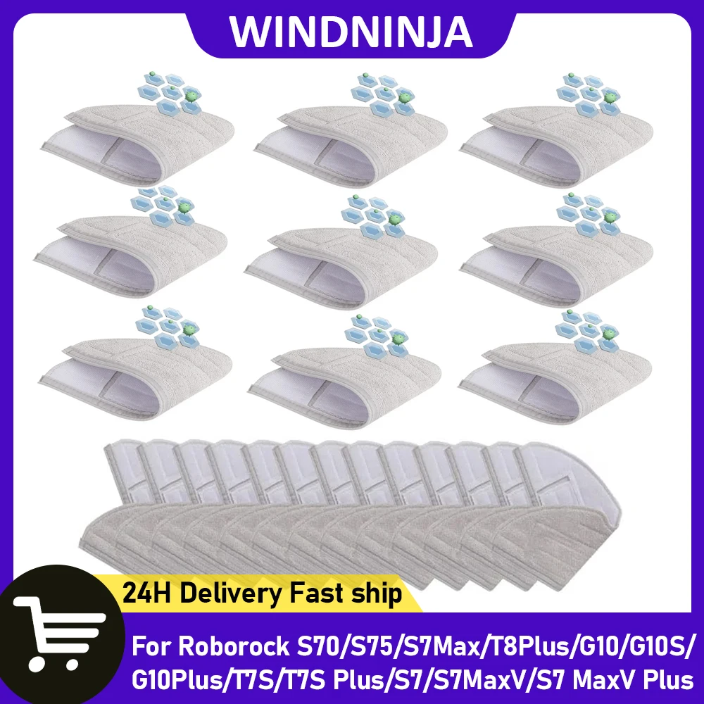 Vacuum Mop Cloths W…