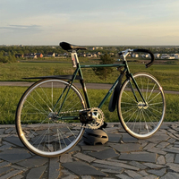 TSUNAMI SNM4130 Fixed Gear Bike CR-MO Steel Frame Lightweight Complete Bicycle Fixie Single Speed Racing