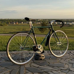 TSUNAMI SNM4130 Fixed Gear Bike CR-MO Steel Frame Lightweight Complete Bicycle Fixie Single Speed Racing