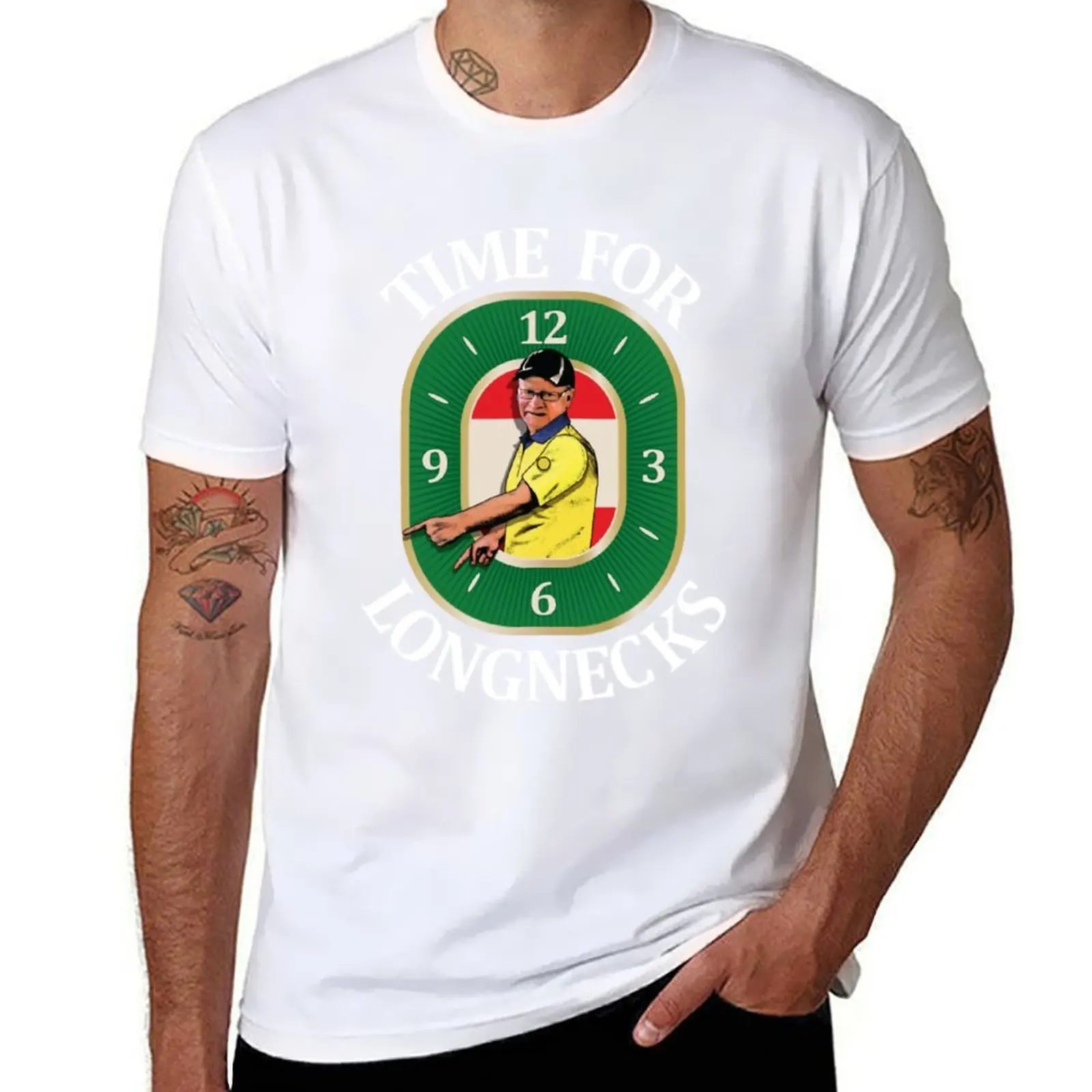 

Time For VB Longnecks T-Shirt anime t shirts for man t shirts for man cotton T-Shirt