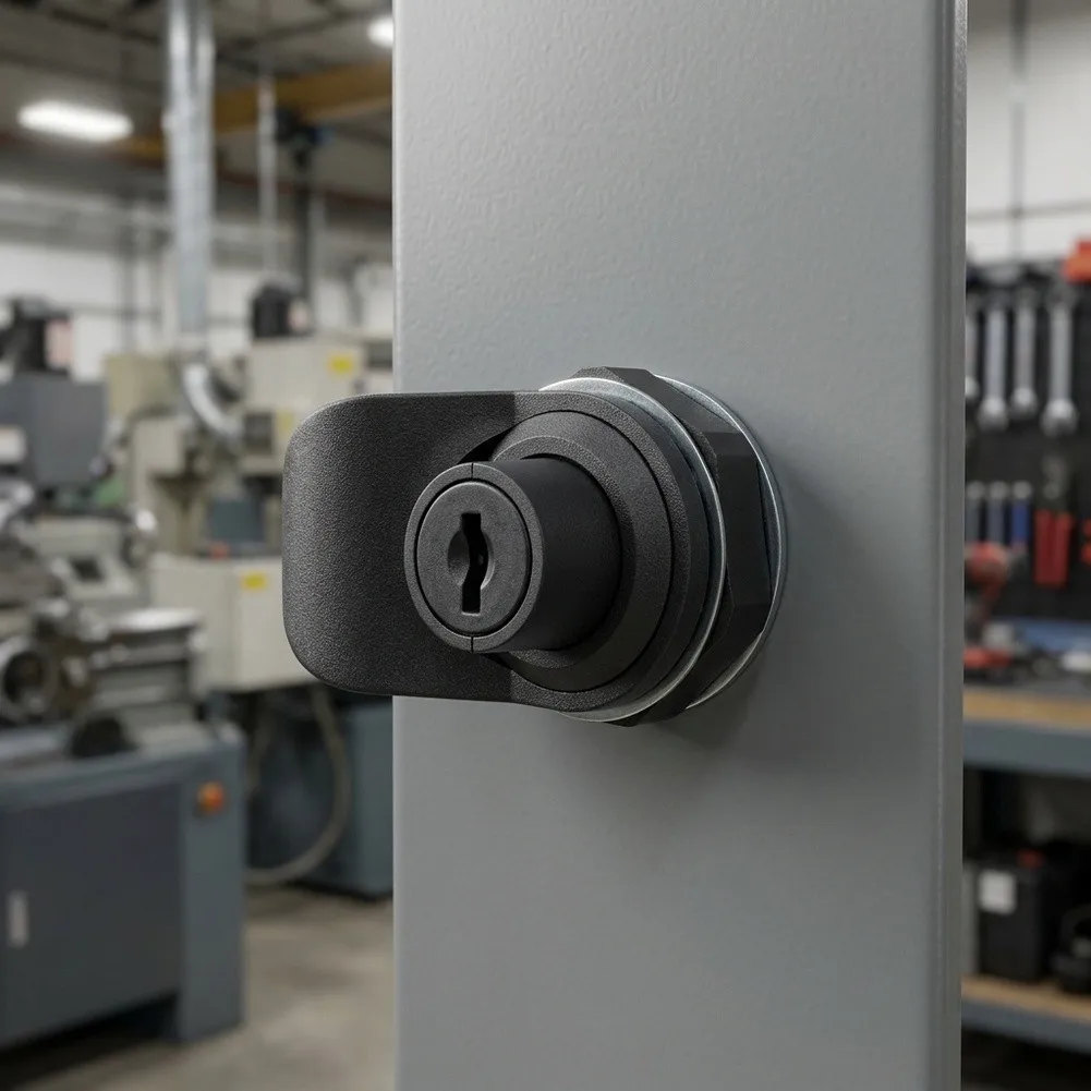 MS750 For Industrial-Grade for Ball Lock for Electrical Cabinet Doors with Minimalist Aesthetic and Press Activation