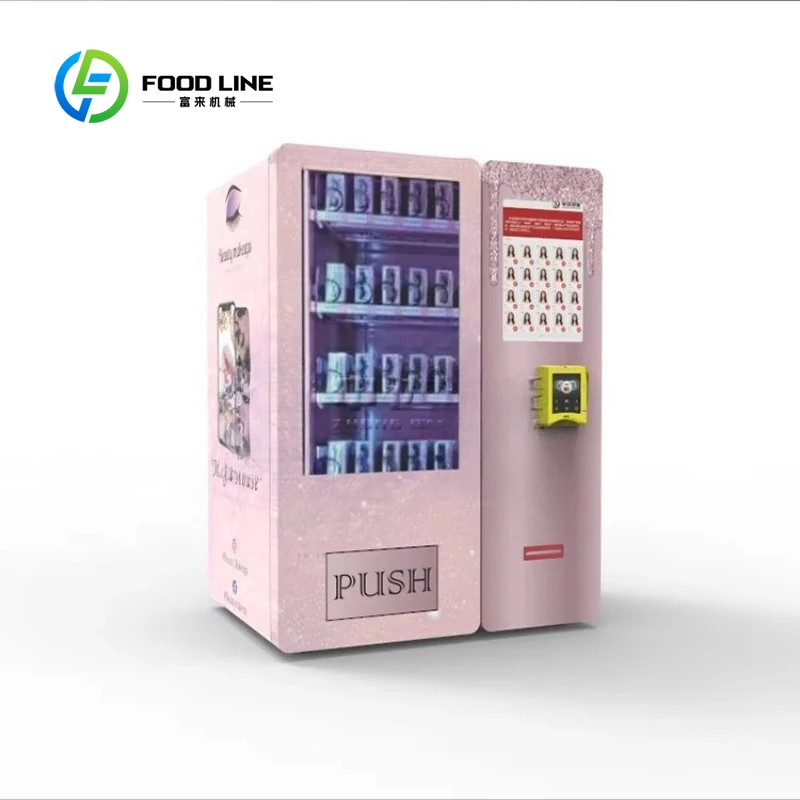 Customized size Zhongda Smart Desktop Mini Perfume Eyelash Vending Machine Maquinas Vending Machine