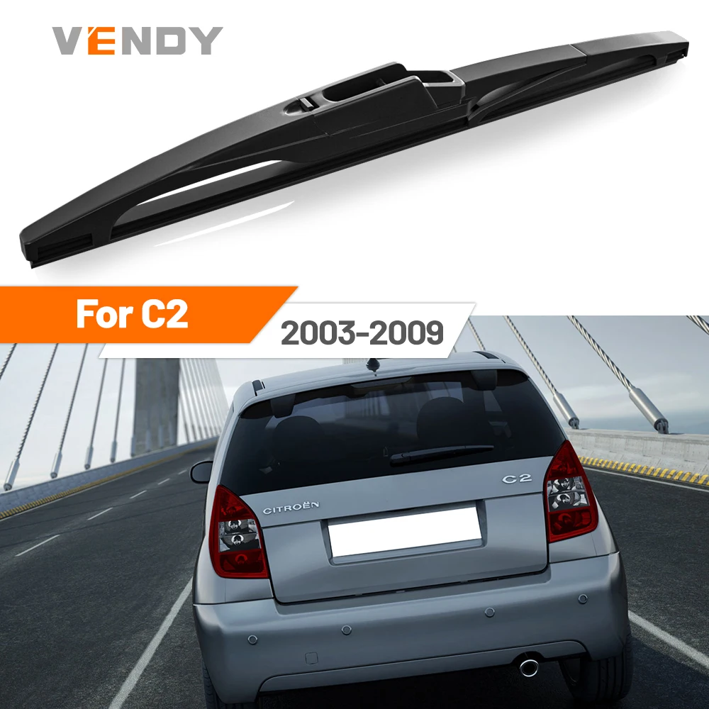 

1 шт., щетка стеклоочистителя заднего лобового стекла для Citroen C2 2003-2009 2004 2005 2006 2007 2008, аксессуары для дворников