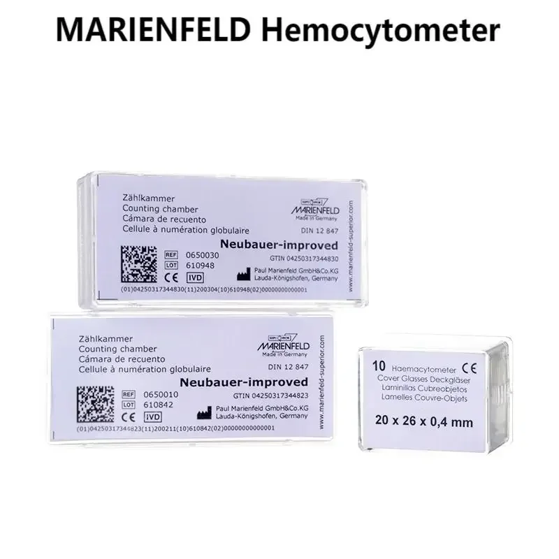 marienfeld-0650010--0650030-hemocitometro-de-vidrio-optico-placa-de-conteo-de-celda-hemocitometro-cubierta-bright-line-dark-line