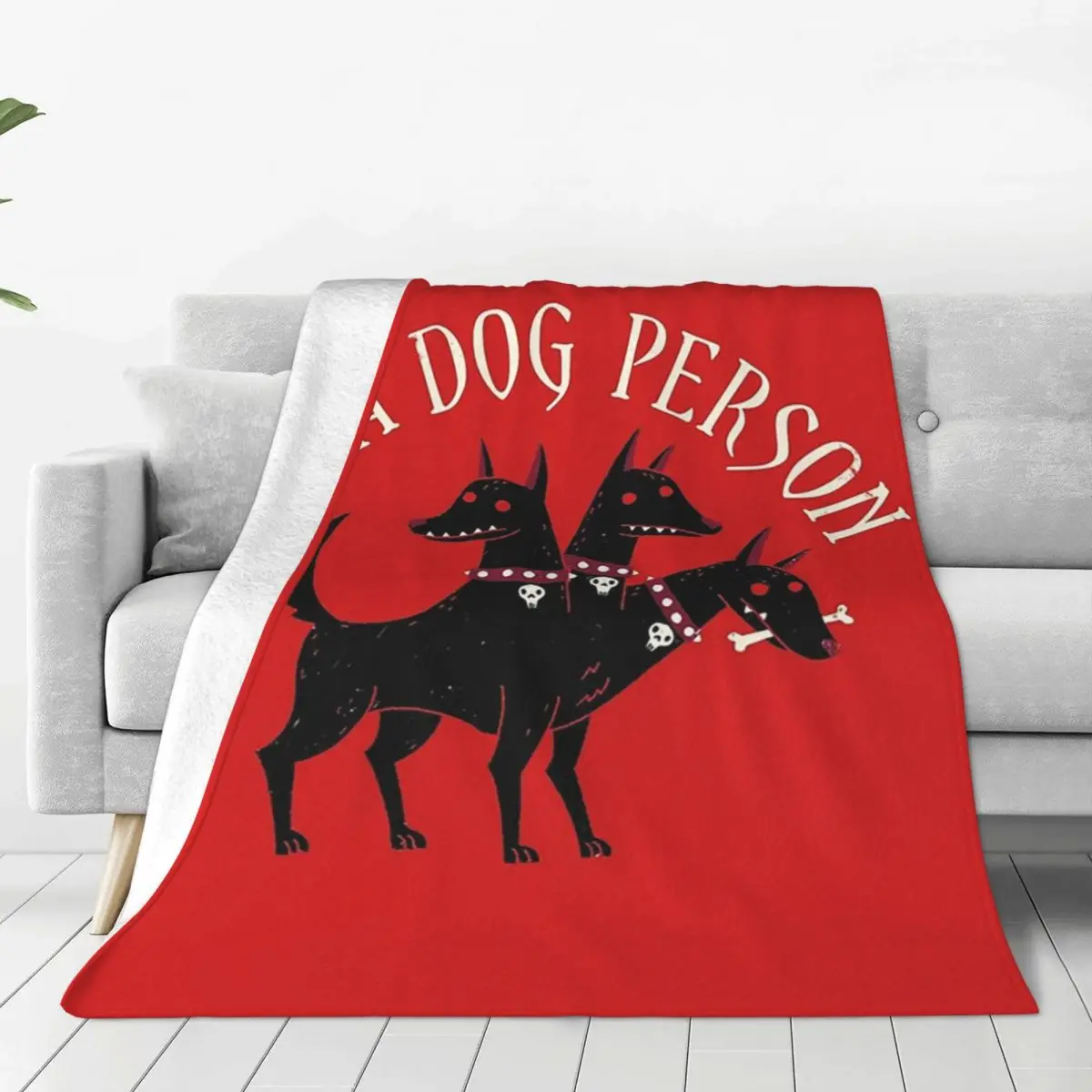 

I'm A Dog Person Blanket Fleece Lightweight Sofa Throw Blankets For Home Bedroom Office Throws Bedspread Quilt
