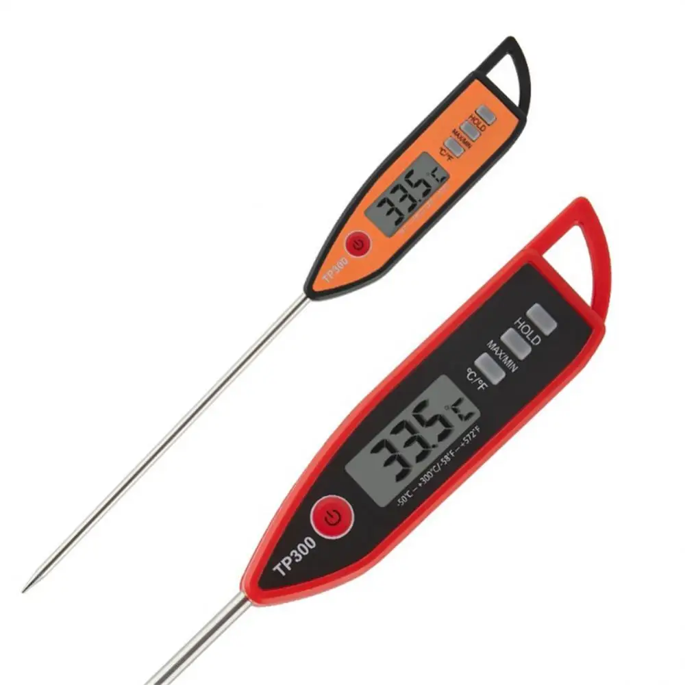 Food Thermometer Stainless Steel Probe Meat Cake Candy Fry Grill Dinning Kitchen Barbecue Kitchen Digital Oven Kitchen Tools