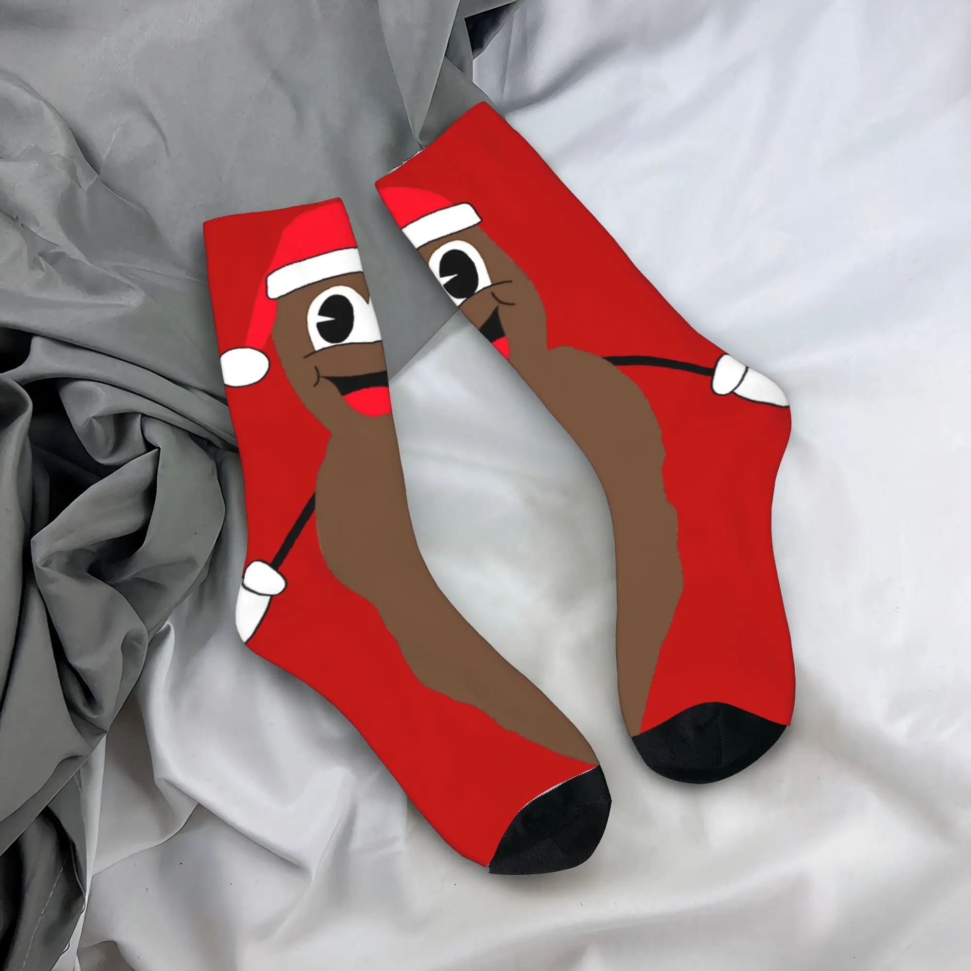 

Носки Mr Hankey Around The Christmas Tree South-Park, мужские и женские носки из полиэстера, весна-лето, осень-зима, средние носки-трубы