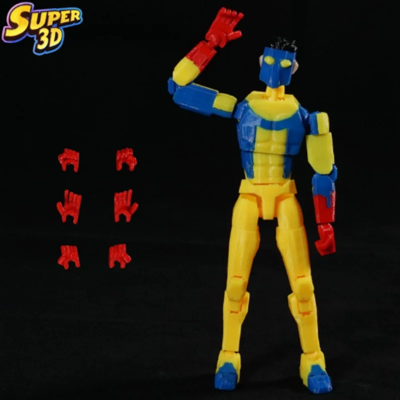 En stock, figurines d'action de la série Invincible imprimées en 3D, tous les jouets, modèle d'anime, Lucky Dummy 13, super-héros, ornements multi-articulés, jouet
