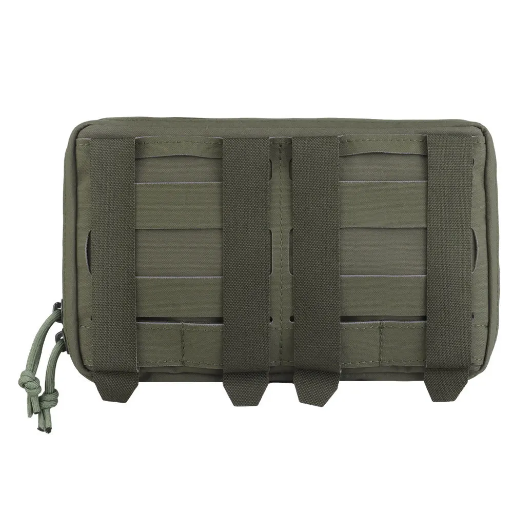 Imagem -05 - Bolsa Tática Média Horizontal gp Bolsa de Uso Geral Porta-pratos Colete de Armazenamento Frontal Bolso Ifak Ferramenta Arc Molle